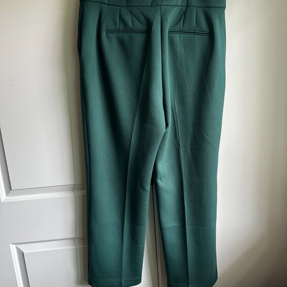 Ann Taylor Pintucked Straight Leg Pant in Double Knit /Straight Pant Sz 16 NWOT - Picture 5 of 10